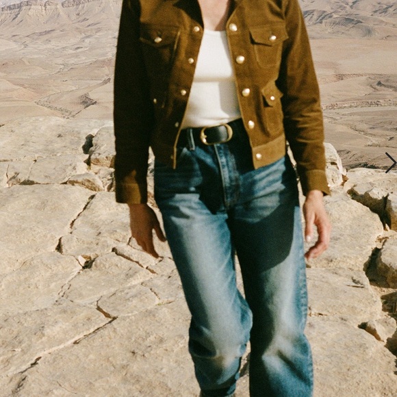 YOUR HOT BOYFRIEND NEEDS THIS! Vintage Suede 🧥 - Picture 5 of 5